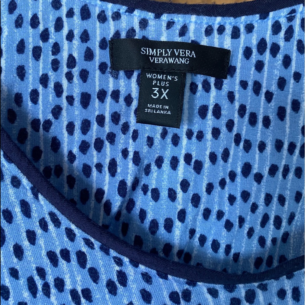 VERA WANG NIGHTGOWN PLUS SIZE 3X